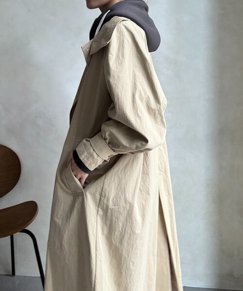 DouDou（ドゥドゥ）の「ライナー付トレンチコート（その他アウター・レディース・ベージュ/アイボリー・FREE）」の19枚目の写真