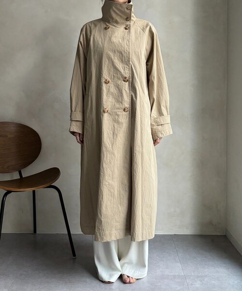 DouDou（ドゥドゥ）の「ライナー付トレンチコート（その他アウター・レディース・ベージュ/アイボリー・FREE）」の21枚目の写真