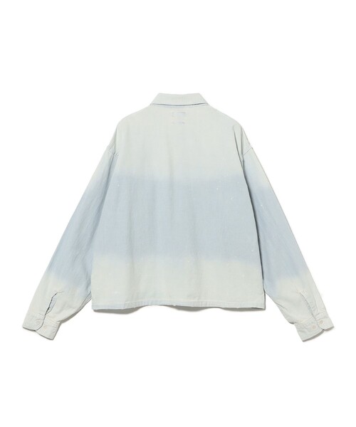 BEAMS(ビームス)の「Damage Chambray Shirt(シャツ/ブラウス・メンズ・ブルー/ブラック・S/M/L/XL)」の7枚目の写真