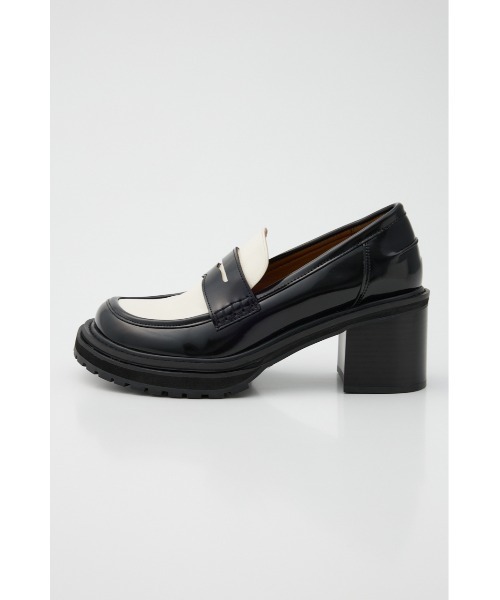 SLY（スライ）の「【2026SS新作】HEELED PENNY LOAFERS ヒールド ペニー ローファー（ローファー・レディース・ブラック/マルチ・SMALL/MEDIUM/LARGE）」の12枚目の写真