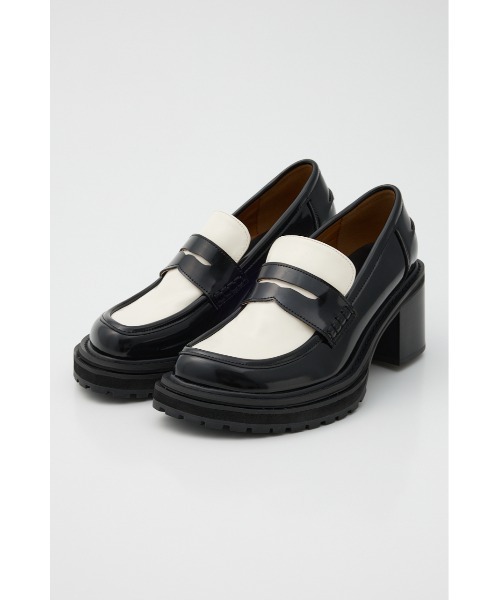SLY（スライ）の「【2026SS新作】HEELED PENNY LOAFERS ヒールド ペニー ローファー（ローファー・レディース・ブラック/マルチ・SMALL/MEDIUM/LARGE）」の13枚目の写真