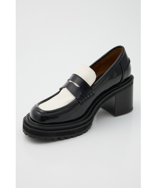 SLY（スライ）の「【2026SS新作】HEELED PENNY LOAFERS ヒールド ペニー ローファー（ローファー・レディース・ブラック/マルチ・SMALL/MEDIUM/LARGE）」の18枚目の写真