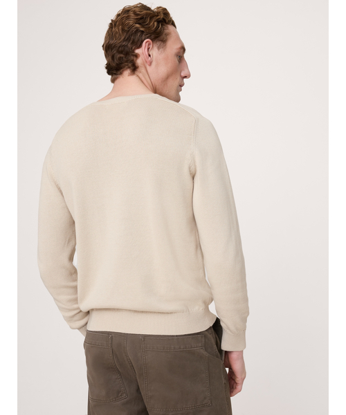 Banana Republic(バナナリパブリック)の「コットン クルーネック セーター(ニット/セーター・メンズ・ネイビー/ベージュ/ブラック/オリーブ・S/XL/L/M)」の6枚目の写真