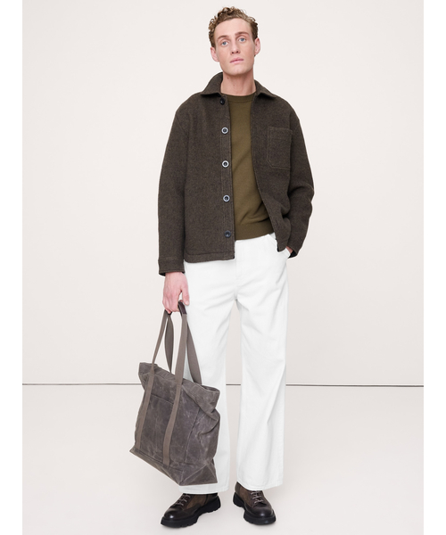 Banana Republic(バナナリパブリック)の「コットン クルーネック セーター(ニット/セーター・メンズ・ネイビー/ベージュ/ブラック/オリーブ・S/XL/L/M)」の9枚目の写真