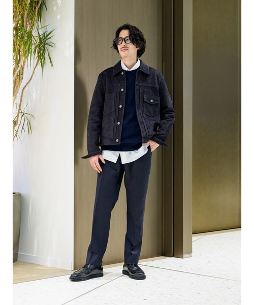 Banana Republic(バナナリパブリック)の「コットン クルーネック セーター(ニット/セーター・メンズ・ネイビー/ベージュ/ブラック/オリーブ・S/XL/L/M)」の5枚目の写真