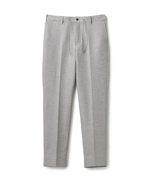 UNION STATION(ユニオンステーション)の「【セットアップ対応】カラミ織りスラックス〈通気性〉(スラックス・メンズ・ブラック/ライトグレー/ネイビー・S/M/L/LL)」の1枚目の写真