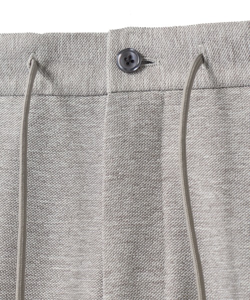 UNION STATION(ユニオンステーション)の「【セットアップ対応】カラミ織りスラックス〈通気性〉(スラックス・メンズ・ブラック/ライトグレー/ネイビー・S/M/L/LL)」の12枚目の写真