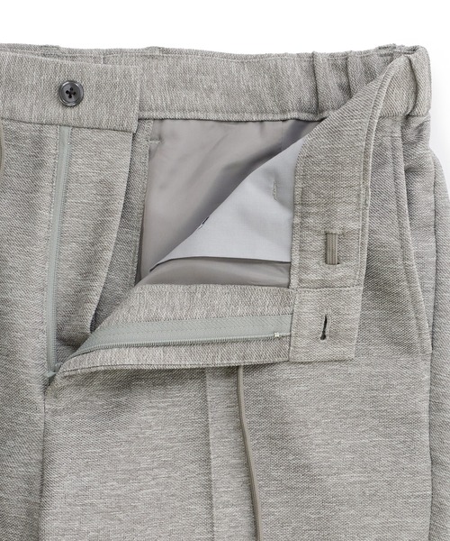 UNION STATION(ユニオンステーション)の「【セットアップ対応】カラミ織りスラックス〈通気性〉(スラックス・メンズ・ブラック/ライトグレー/ネイビー・S/M/L/LL)」の20枚目の写真