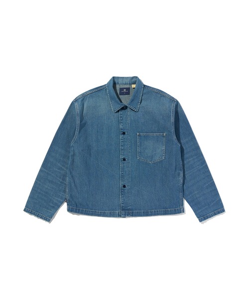 Levi's(リーバイス)の「Levi's/リーバイス BLUETAB(TM) ワークシャケット(シャツ/ブラウス・メンズ・インディゴブルー・XL/L/M/S)」の3枚目の写真
