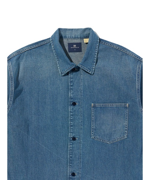 Levi's(リーバイス)の「Levi's/リーバイス BLUETAB(TM) ワークシャケット(シャツ/ブラウス・メンズ・インディゴブルー・XL/L/M/S)」の5枚目の写真