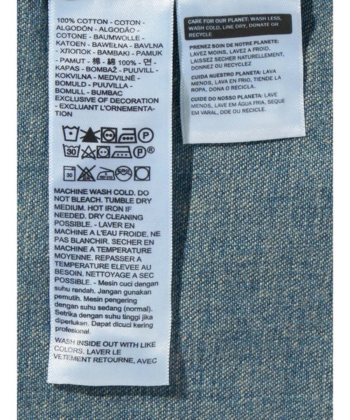 Levi's(リーバイス)の「Levi's/リーバイス BLUETAB(TM) ワークシャケット(シャツ/ブラウス・メンズ・インディゴブルー・XL/L/M/S)」の10枚目の写真