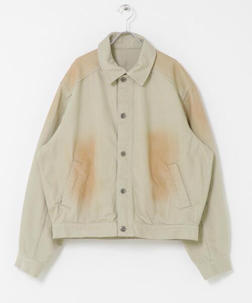 SENSE OF PLACE by URBAN RESEARCH(センスオブプレイスバイアーバンリサーチ)の「ヴィンテージライクデニムブルゾン(デニムジャケット・メンズ・ライトカーキ/ブラック/インディゴブルー・LARGE/MEDIUM)」の20枚目の写真