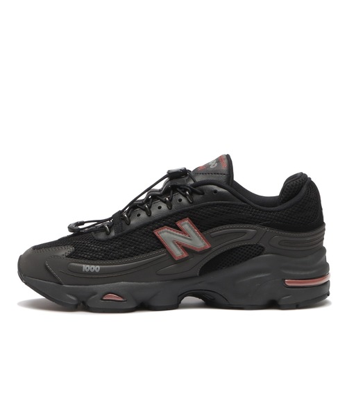 NEW BALANCE(ニューバランス)の「1000 U100010A(スニーカー・メンズ・ブラック・25.5cm/25.0cm/24.5cm/24.0cm/23.5cm/23.0cm/29.0cm/28.5cm/28.0cm/27.5cm/27.0cm/26.5cm/26.0cm)」の2枚目の写真