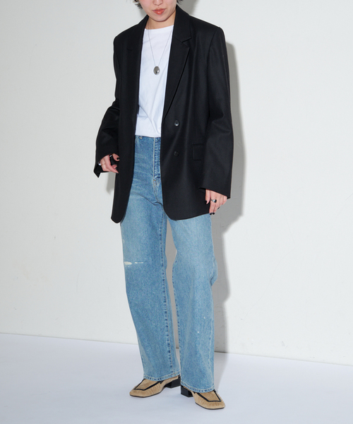 GRISE（グリーズ）の「GRISEレザースクエアギャザーローファー（ローファー・レディース・ブラック/ブルー系その他/ベージュ・25cm/24.5cm/24cm/23.5cm/23cm/22.5cm/22cm）」の11枚目の写真