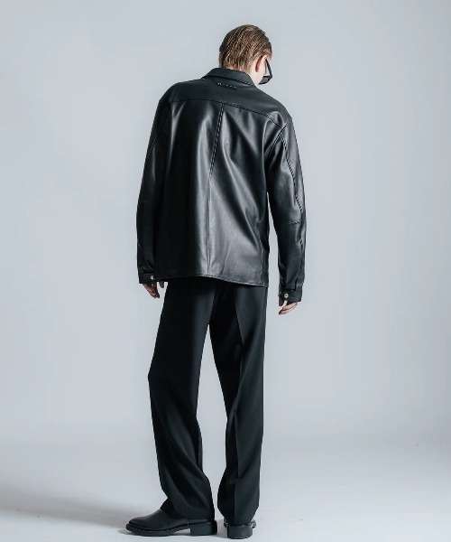 CRIMIE(クライミー)の「CRIMIE/クライミー/SPANISH LAMB LEATHER SPORTS JACKET/スペイン ラム レザー スポーツ ジャケット(その他アウター・メンズ・ブラック・M/L)」の11枚目の写真