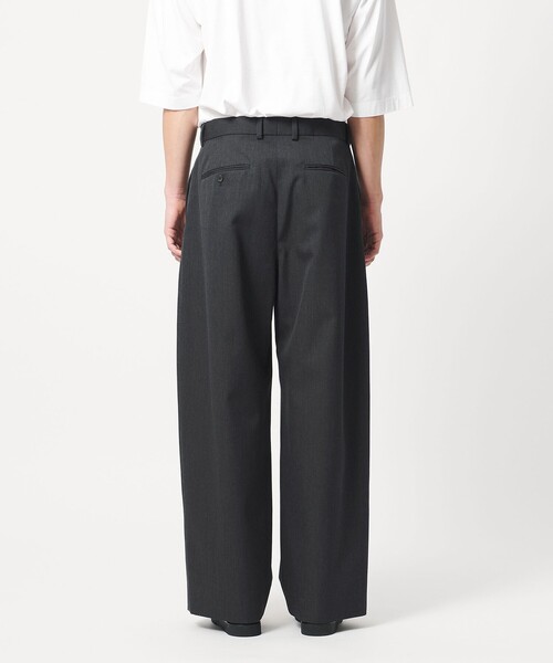 LOEFF（ロエフ）の「＜LOEFF＞ギャバジン ワイド パンツ MENS（その他パンツ・メンズ・ダークグレー/ナチュラル・2/0/1）」の14枚目の写真