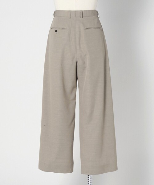LOEFF（ロエフ）の「＜LOEFF＞ギャバジン ワイド パンツ MENS（その他パンツ・メンズ・ダークグレー/ナチュラル・2/0/1）」の15枚目の写真