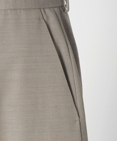 LOEFF（ロエフ）の「＜LOEFF＞ギャバジン ワイド パンツ MENS（その他パンツ・メンズ・ダークグレー/ナチュラル・2/0/1）」の17枚目の写真
