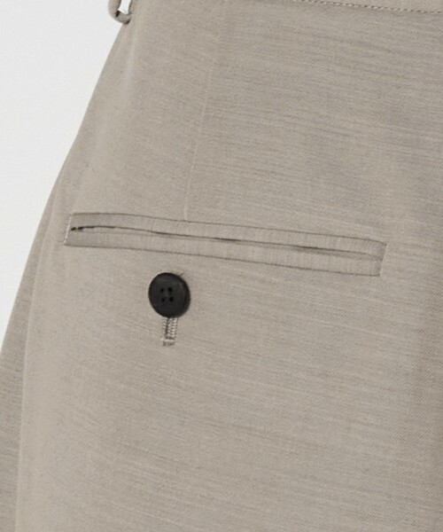 LOEFF（ロエフ）の「＜LOEFF＞ギャバジン ワイド パンツ MENS（その他パンツ・メンズ・ダークグレー/ナチュラル・2/0/1）」の19枚目の写真