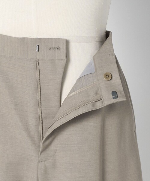 LOEFF（ロエフ）の「＜LOEFF＞ギャバジン ワイド パンツ MENS（その他パンツ・メンズ・ダークグレー/ナチュラル・2/0/1）」の20枚目の写真