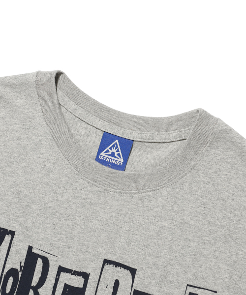 ISTKUNST(イストクンスト)の「MORE PUNK TEE_GREY(IK2FMMT508A)(Tシャツ/カットソー・レディース・グレー・M/L/S)」の3枚目の写真