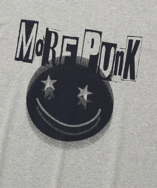 ISTKUNST(イストクンスト)の「MORE PUNK TEE_GREY(IK2FMMT508A)(Tシャツ/カットソー・レディース・グレー・M/L/S)」の4枚目の写真