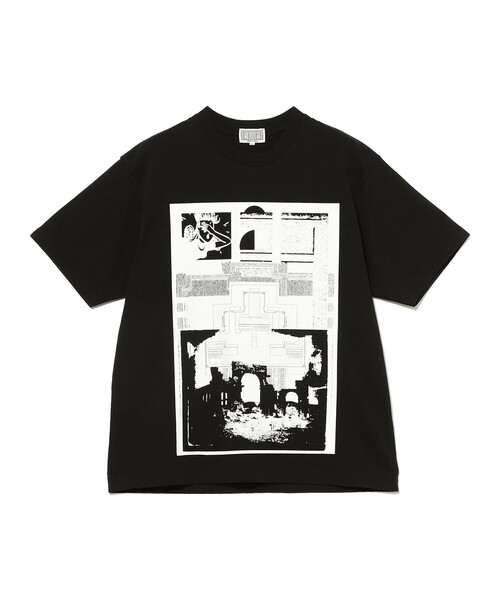 C.E（シーイー）の「C.E / MD Caveat Aedificator T（Tシャツ/カットソー・メンズ・ホワイト/ブラック・M/L/XL）」の2枚目の写真