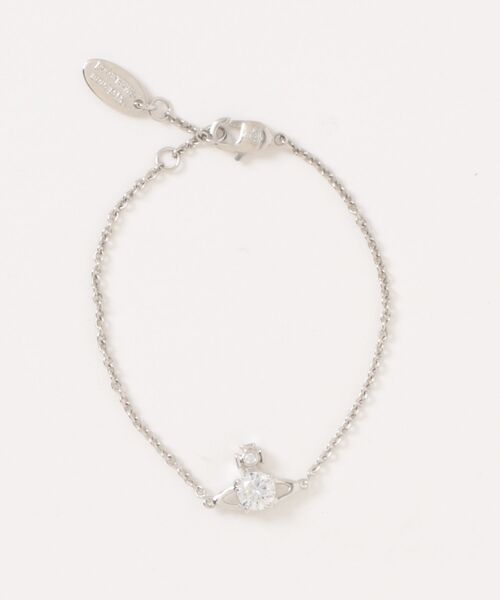Vivienne Westwood(ヴィヴィアンウエストウッド)の「REINA SMALL BRACELET(ブレスレット・レディース・ピンク系その他/シルバー/グリーン系その他・FREE)」の3枚目の写真