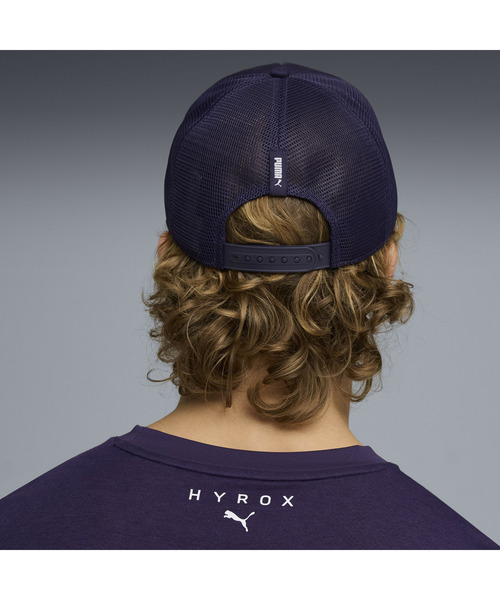 PUMA（プーマ）の「PUMA プーマ ユニセックス PUMA x HYROX キャップ PUMA x HYROX Trucker Cap（キャップ・メンズ・プラム・FREE）」の2枚目の写真