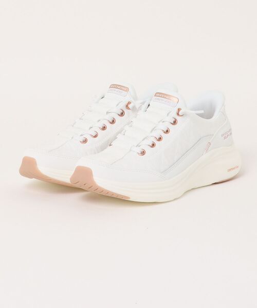 SKECHERS(スケッチャーズ)の「《SKECHERS》CONTOUR FOAM-GOLDEN HOUR(スニーカー・レディース・ホワイト系/ブラック系/その他1・22.5cm/23.0cm/23.5cm/24.0cm/24.5cm/25.0cm)」の2枚目の写真