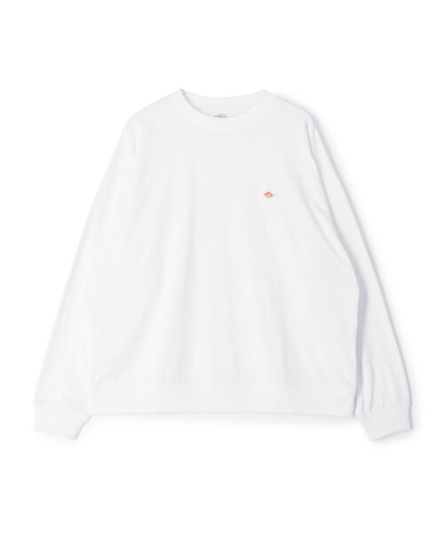 DANTON（ダントン）の「Men's Long Sleeve Sweat T-shirt（Tシャツ/カットソー・メンズ・ブラック/ホワイト系その他5/ダークグレー/ホワイト系その他/ブルー系その他/ネイビー/オレンジ/ホワイト・XXL/S/XL/L/M）」の2枚目の写真
