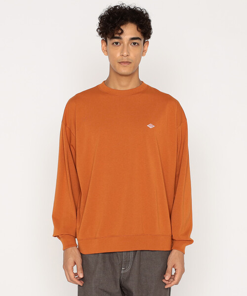 DANTON（ダントン）の「Men's Long Sleeve Sweat T-shirt（Tシャツ/カットソー・メンズ・ブラック/ホワイト系その他5/ダークグレー/ホワイト系その他/ブルー系その他/ネイビー/オレンジ/ホワイト・XXL/S/XL/L/M）」の8枚目の写真