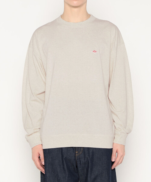 DANTON（ダントン）の「Men's Long Sleeve Sweat T-shirt（Tシャツ/カットソー・メンズ・ブラック/ホワイト系その他5/ダークグレー/ホワイト系その他/ブルー系その他/ネイビー/オレンジ/ホワイト・XXL/S/XL/L/M）」の4枚目の写真