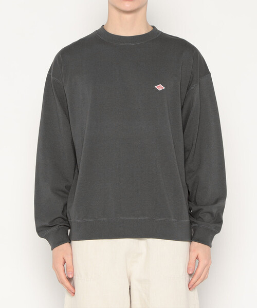 DANTON（ダントン）の「Men's Long Sleeve Sweat T-shirt（Tシャツ/カットソー・メンズ・ブラック/ホワイト系その他5/ダークグレー/ホワイト系その他/ブルー系その他/ネイビー/オレンジ/ホワイト・XXL/S/XL/L/M）」の5枚目の写真