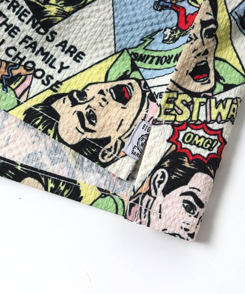 F.O.KIDS（エフオーキッズ）の「3色3柄ワイドシャツ_ジュニア対応（シャツ/ブラウス・キッズ・オレンジ/ブラック/オフホワイト・80/90/100/110/120/130/140/150/160）」の7枚目の写真