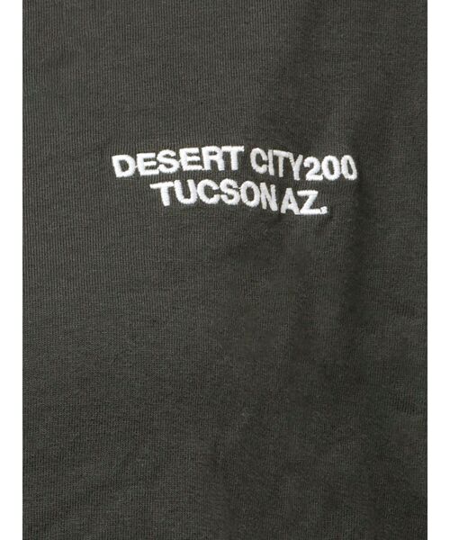Ungrid(アングリッド)の「カラーエンブロイダリーTee(Tシャツ/カットソー・レディース・ブルー/チャコールグレー/オフホワイト/ピンク/イエロー/ブラウン・FREE)」の17枚目の写真