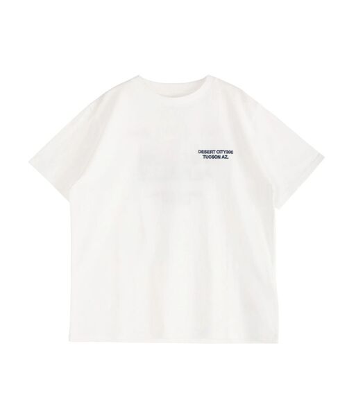 Ungrid(アングリッド)の「カラーエンブロイダリーTee(Tシャツ/カットソー・レディース・ブルー/チャコールグレー/オフホワイト/ピンク/イエロー/ブラウン・FREE)」の18枚目の写真