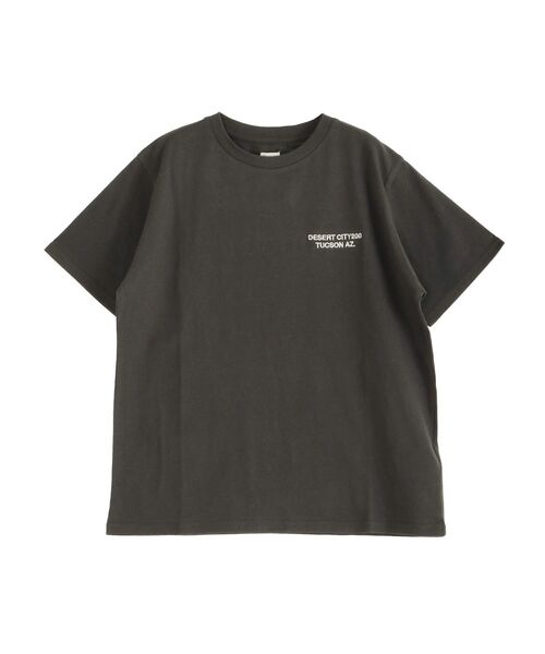 Ungrid(アングリッド)の「カラーエンブロイダリーTee(Tシャツ/カットソー・レディース・ブルー/チャコールグレー/オフホワイト/ピンク/イエロー/ブラウン・FREE)」の19枚目の写真