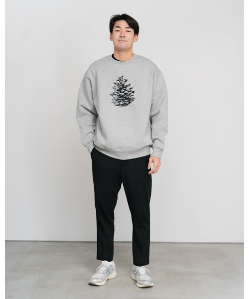 Knuu(ヌウ)の「Pinecorn Sweatshirt(Tシャツ/カットソー・メンズ・ヘザーグレー/ホワイト/ブラウン・SMALL/MEDIUM/LARGE/X-LARGE)」の12枚目の写真