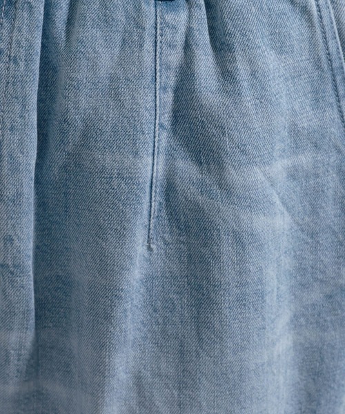 BAYFLOW（ベイフロー）の「コットンリネンテーパードデニムパンツ【リラックスシルエット】（デニムパンツ・メンズ・ダークブルー/ライトブルー・LARGE/MEDIUM）」の7枚目の写真