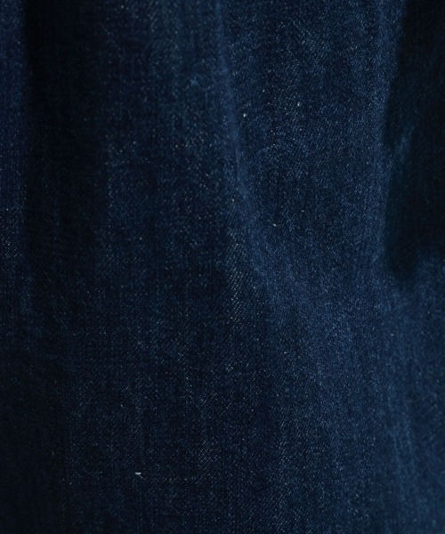 BAYFLOW（ベイフロー）の「コットンリネンテーパードデニムパンツ【リラックスシルエット】（デニムパンツ・メンズ・ダークブルー/ライトブルー・LARGE/MEDIUM）」の3枚目の写真