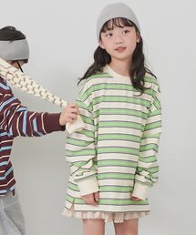 CIAOPANIC TYPY | 【KIDS】【FOX×TYPY】【WEB限定】マルチボーダートップス(Tシャツ/カットソー)