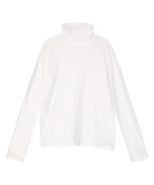 Plantation(プランテーション)の「エジプトコットン / カットソー(Tシャツ/カットソー・レディース・ライトグレー/ホワイト/ブラック・M size)」の1枚目の写真