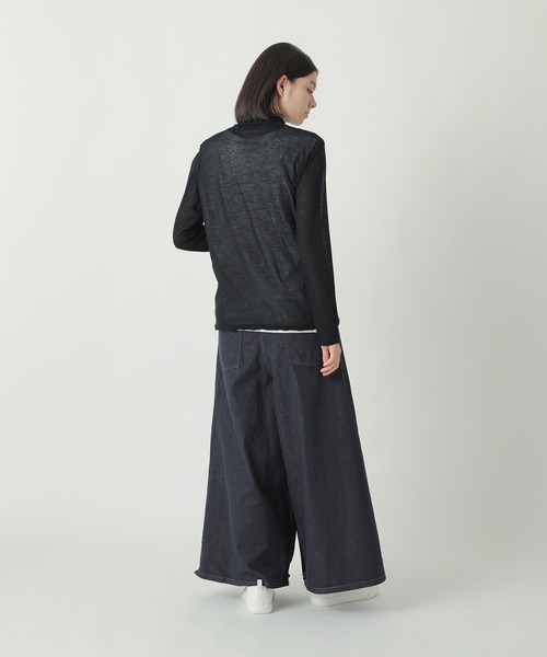 Plantation(プランテーション)の「エジプトコットン / カットソー(Tシャツ/カットソー・レディース・ライトグレー/ホワイト/ブラック・M size)」の11枚目の写真