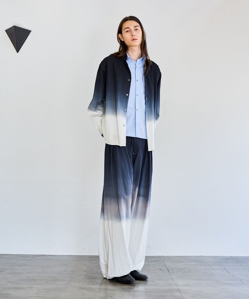 HARE（ハレ）の「Dip Dyeワイドパンツ(HARE)（その他パンツ・メンズ・ブラック系その他/ブルー系その他・FREE）」の10枚目の写真