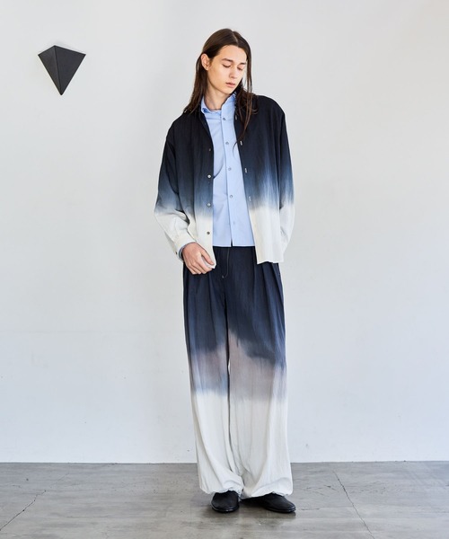 HARE（ハレ）の「Dip Dyeワイドパンツ(HARE)（その他パンツ・メンズ・ブラック系その他/ブルー系その他・FREE）」の11枚目の写真