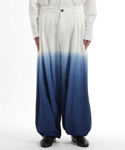 HARE（ハレ）の「Dip Dyeワイドパンツ(HARE)（その他パンツ・メンズ・ブラック系その他/ブルー系その他・FREE）」の19枚目の写真