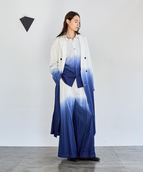 HARE（ハレ）の「Dip Dyeワイドパンツ(HARE)（その他パンツ・メンズ・ブラック系その他/ブルー系その他・FREE）」の3枚目の写真