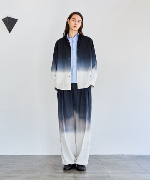 HARE（ハレ）の「Dip Dyeワイドパンツ(HARE)（その他パンツ・メンズ・ブラック系その他/ブルー系その他・FREE）」の8枚目の写真