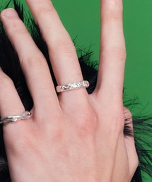 whoseA（フーシー）の「【silver925】Sway  Ring / スウェイジルコニアリング（リング）」